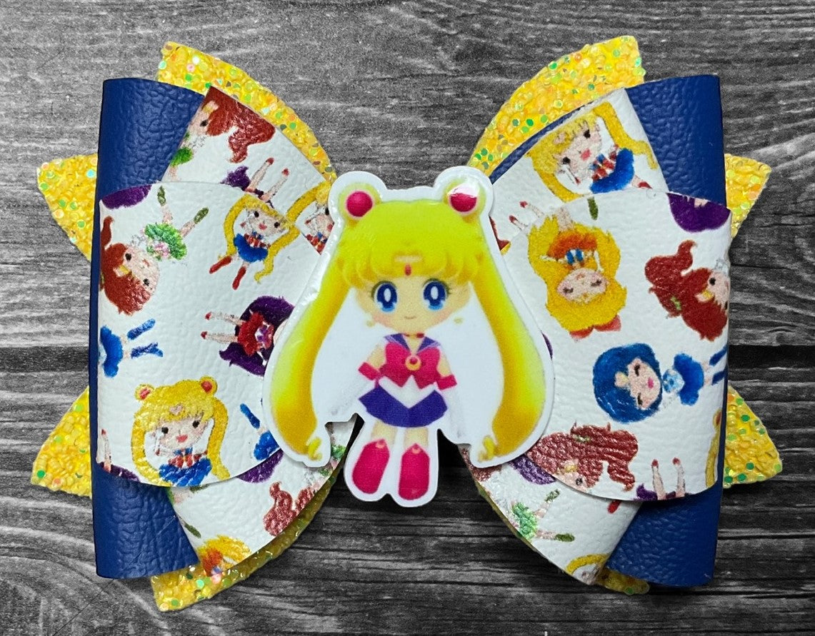 4" Sailor Moon Hair Bow