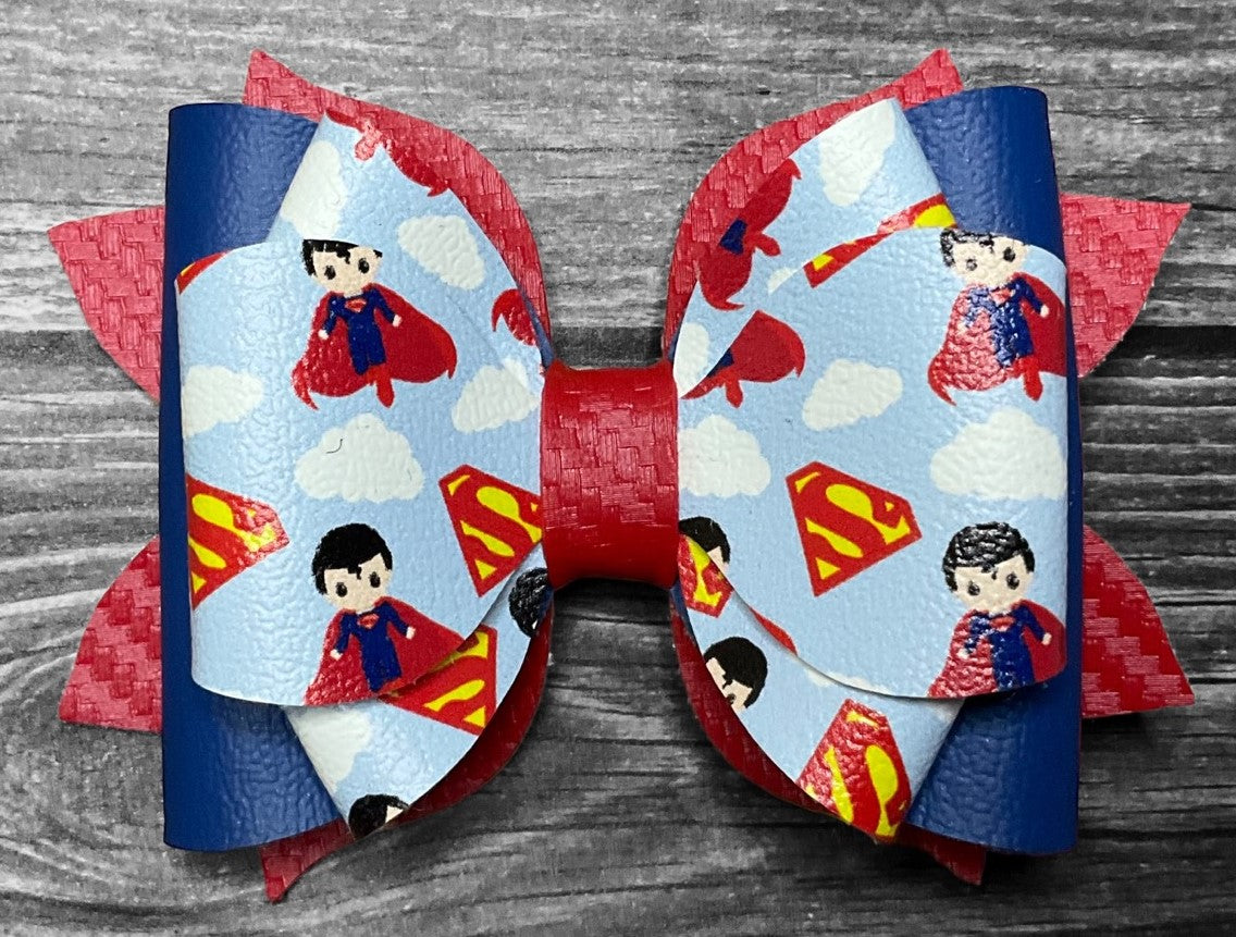 4" DC Super Hero Hair Bows