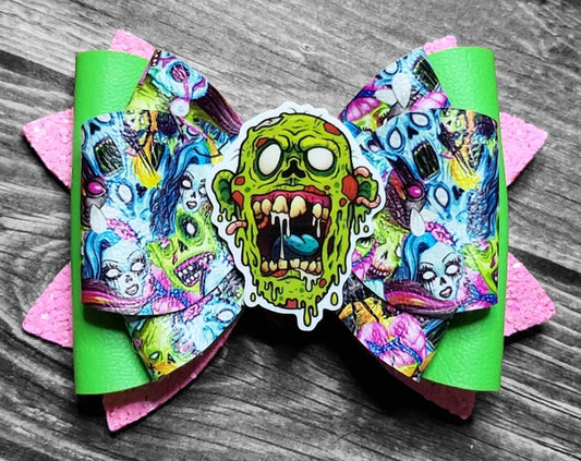 4" Zombie Hair Bow